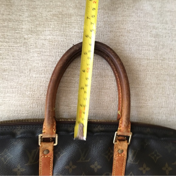 🟤FIRM-Vintage Authentic Vuitton Monogram Porte Documents Case Large Bag *LOWEST* - Picture 5 of 15